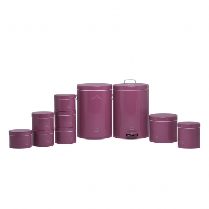 سرویس جهیزیه 10 پارچه گلبــهی فـلزی