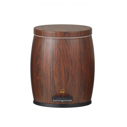 سطل پدالدار 14 لیتری آرامبند خمره ای دکورال ونگه فلزی سطل پدالدار 14 لیتری آرامبند خمره ای دکورال ونگه فلزی