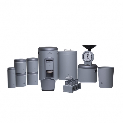 سرویس جهیزیه 18 پارچه نقره ای در پلیمری