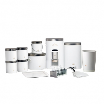 سرویس جهیزیه 18 پارچه سفید در استیل