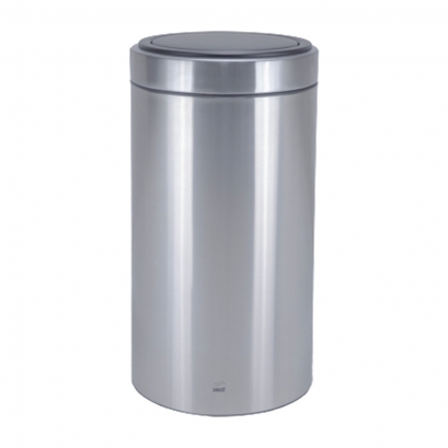 سطل زباله ۴۵ لیتری بادبزنی استیل