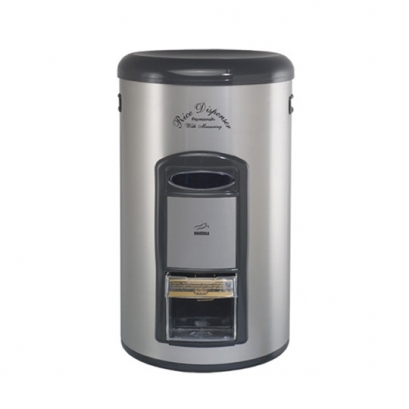 سطل برنج پیمانه دار استیل مشکی در پلیمری سطل برنج پیمانه دار استیل مشکی در پلیمری