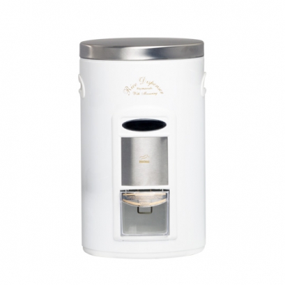 سطل برنج پیمانه دار سفید براق در استیل سطل برنج پیمانه دار سفید براق در استیل