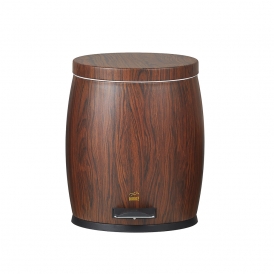 سطل پدالدار 14 لیتری آرامبند خمره ای دکورال ونگه فلزی