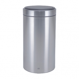 سطل زباله ۴۵ لیتری بادبزنی استیل